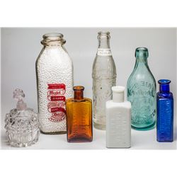 Eclectic Bottle Collection (lot of seven)