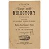Image 1 : Photo reprint of the Atlanta and West End Directory for 1876