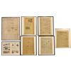 Image 1 : White Pine Newspaper Group Framed (Seven Papers, Hamilton, Pioche Co., Harpers)
