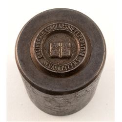 Nevada City Scholarship Federation Die