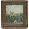 Image 1 : Original Scenic Lithograph Print of Strawberry