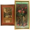 Image 1 : Framed Sonora Art Calendar and Tuolumne Advertising Print