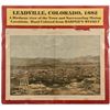 Image 1 : Leadville Birds Eye View Lithograph (based on W.H. Jackson Photograph)