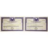 Image 1 : Lena Horne Beauty Products Inc. Stock Certificates (2)