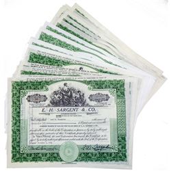 E.H. Sargent & Co. Stock Certificates (21)