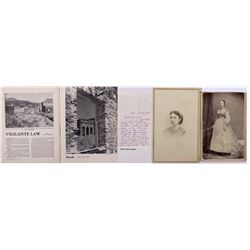 Early Aurora Resident Photos & Letter