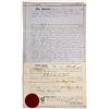 Image 1 : Quit Claim Deed Document w/ Union Cancel "Territorial"