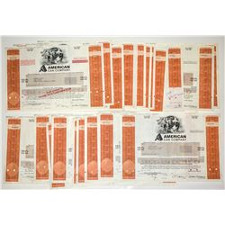 American Can Company Bond Certificates (33)