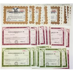 Douglas Microwave Co. Stock Certificates (44)