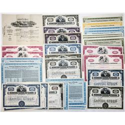 Group of Telephone Stock Certificates (57)