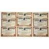Image 1 : Nicholson File Company Stock Certificates (9)