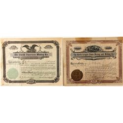 Colorado Mining Stock Certificates