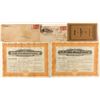 Image 1 : Lot of 5: La Trinidad Mining Co. Stock Certificates with Report & Covers Group