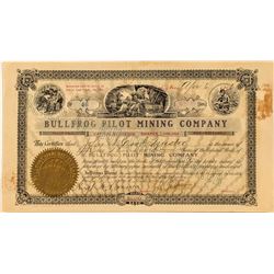 Bullfrog Pilot Mining Company stock