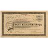 Image 1 : Shoshone National Bank Mining Company Stock Certificate