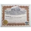 Image 1 : Gold Basin-Divide Mining Company Stock Certificate