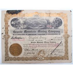 Granite Mountain Mining Company stock