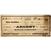 Image 1 : Argent Mining Company Stock Certificate