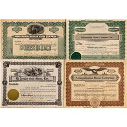 Nevada Mining Stock Certificates