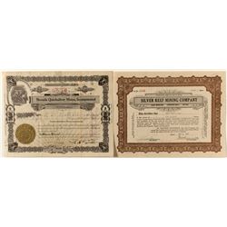 Nevada Stock Certificates Pair