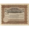 Image 1 : Lexington Hill Gold Mining Co. Stock Certificate