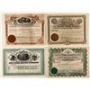 Image 1 : Lot of 4 Arizona Territorial Incorporated Stocks: La Reforma Mining Company, Rio Plata Mining Compan