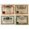 Image 1 : Lot of 4 Arizona Territorial Incorporated Stocks: La Reforma Mining Company, Rio Plata Mining Compan