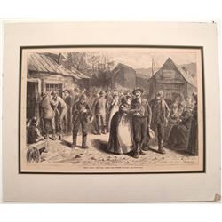 Coal Miners Lithograph