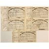 Image 1 : West Chester & Philadelphia Railroad Company scrip bond Lot of 5