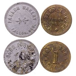 Lot of 2 Barrel House, Fallon Bakery