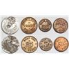 Image 1 : Four Tonopah tokens: Ackerman, Bekleys, Rollin Bros., E. Wh---