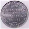 Image 1 : Wheeler & Nobles Anillo Restrike Tokens