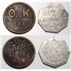 Image 1 : OK Bar and Exchange Hotel Tokens