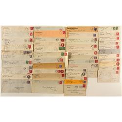 Lot of 74 Nevada advertising covers