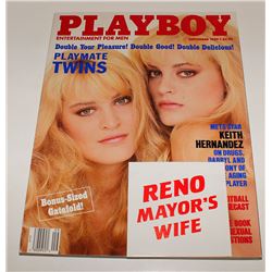 Reno Mayor's Wife in Playboy Magazine