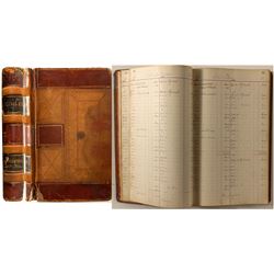 Western IOOF Fraternal Ledger c. 1880s