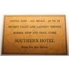 Image 1 : Southern Hotel Blotter