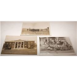 Three Nevada education related post cards