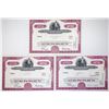 Image 1 : United States Banknote Corporation Stock Certificates (3)