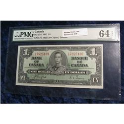 416. 1937 $ Canada BC-21d PMG 64EPQ #7825139