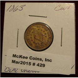 429. 1863 CWT “The Flag of Our Union” CH.AU