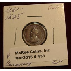 433. 1861-65 CWT “For Our Country” BU Attractive Tone