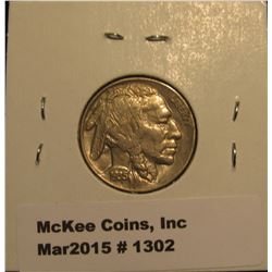 1302. 1935 S Buffalo Nickel. EF 40.