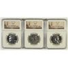 Image 1 : LOT OF ( 3 ) 1963 FRANKLIN HALF DOLLARS, NGC PROOF-67