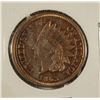 Image 1 : 1863 INDIAN CENT AU LIGHT SPOT