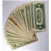 Image 2 : (50) U.S. $2.00 RED SEAL NOTES: INCLUDES ( 5 ) 1928 VARIOUS CIRCULATED CONDITION