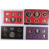Image 2 : 10-US MINT PROOF SETS (68,71,74,76 (3PC), 80,85,87,88,89,92)
