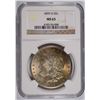 Image 1 : 1899-O MORGAN SILVER DOLLAR, NGC MS-63 COLOR