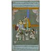 Image 1 : Framed Persian Hand Painted Manuscript Leaf