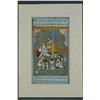Image 2 : Framed Persian Hand Painted Manuscript Leaf
